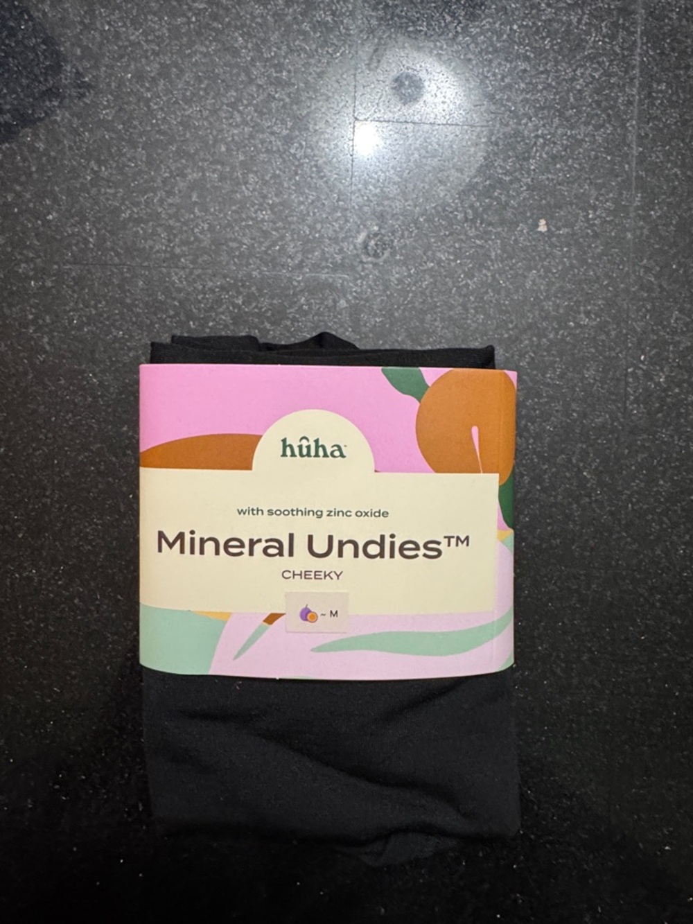 hüha Mineral Undies™ Cheeky Briefs — Black